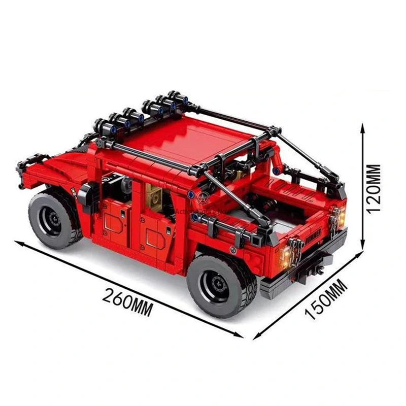 953-Piece Off-Roader Building Blocks Set 953-Piece Off-Roader Building Blocks Set