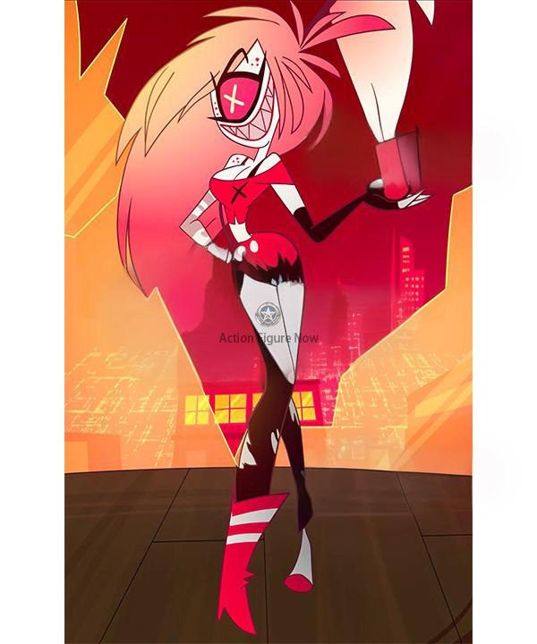 Modern Hazbin Hotel Cherri Bomb Cosplay Costume Bundle