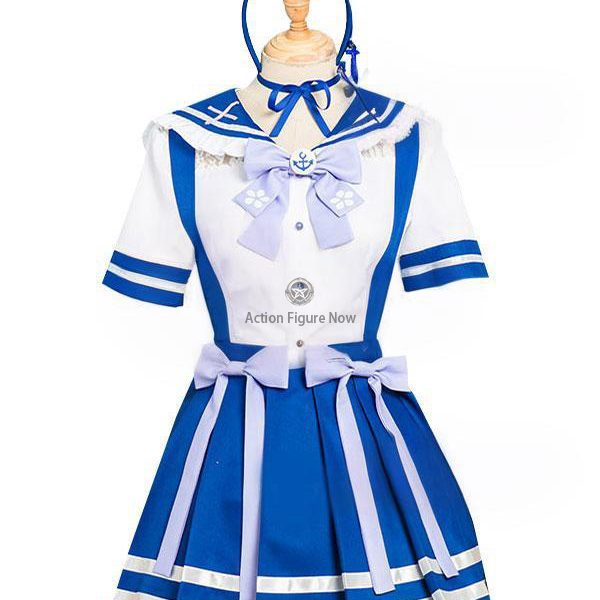 Aqua Vtuber Cosplay Costume from Hololive - High Quality