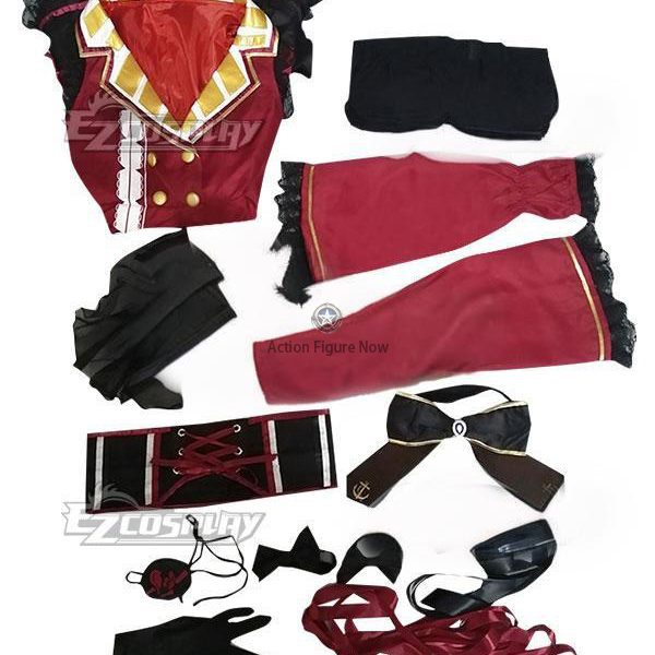 Houshou Marine Cosplay Outfit - Hololive VTuber Inspired Costume