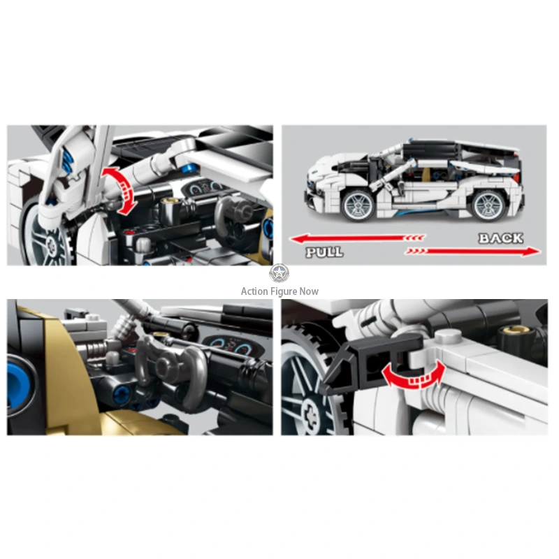 German Hybrid Supercar 625pcs German Hybrid Supercar 625pcs