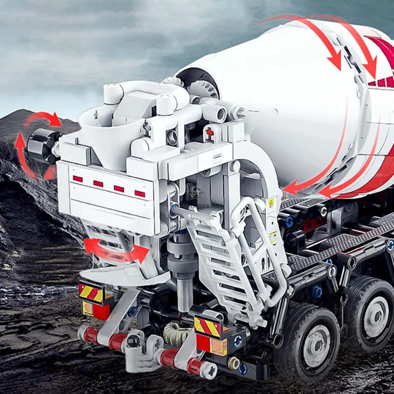 Remote Control Concrete Mixer (2020 Pieces) Remote Control Concrete Mixer (2020 Pieces)