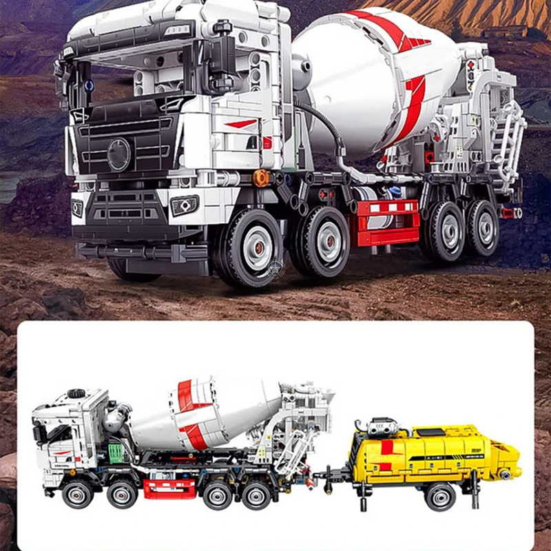 Remote Control Concrete Mixer (2020 Pieces) Remote Control Concrete Mixer (2020 Pieces)