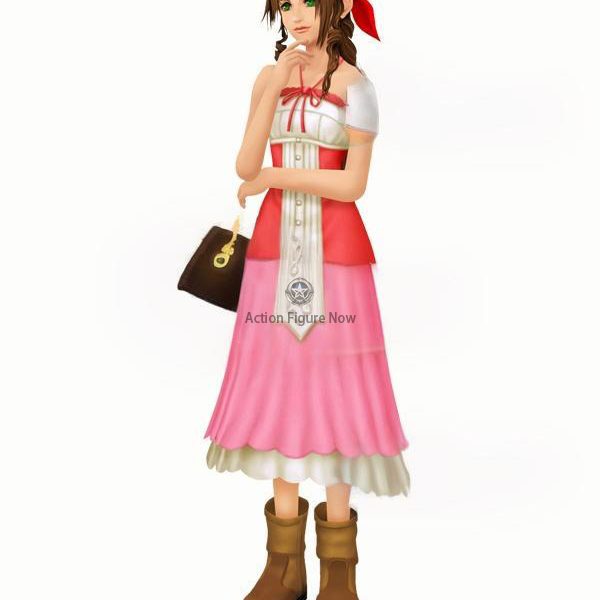 Kingdom Hearts II Aerith Gainsborough Cosplay Outfit