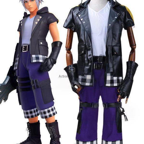 Kingdom Hearts III Riku New Edition Replicas Cosplay Costume
