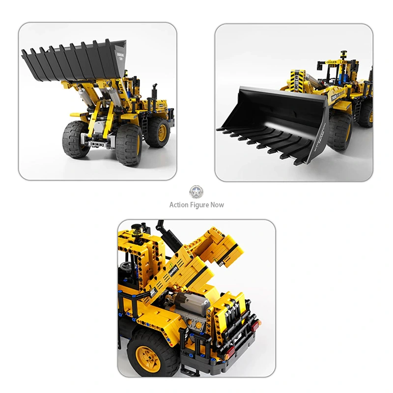 1607pcs Remote Control Construction Loader 1607pcs Remote Control Construction Loader