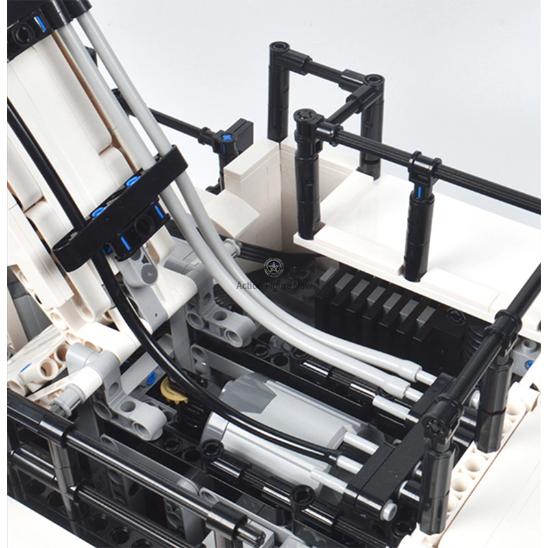 Heavy-Duty Remote-Controlled Digger, 4342pcs Heavy-Duty Remote-Controlled Digger, 4342pcs