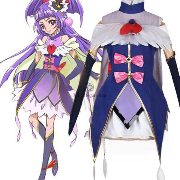 Cure Rosetta Heart Kenzaki Makoto Cosplay Costume from Doki Doki! Pretty Cure