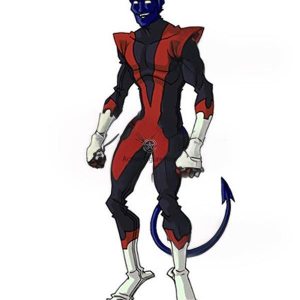 X-Men Nightcrawler Costume - Authentic Marvel Comics Cosplay Outfit