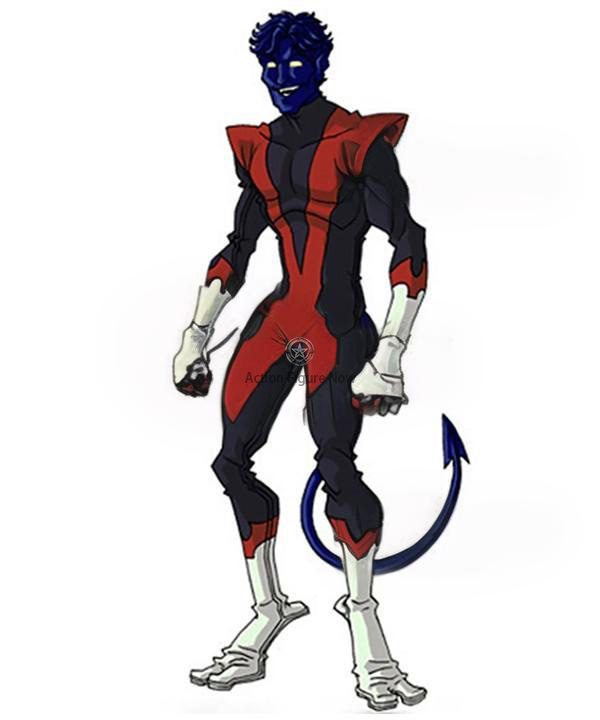 X-Men Nightcrawler Costume - Authentic Marvel Comics Cosplay Outfit