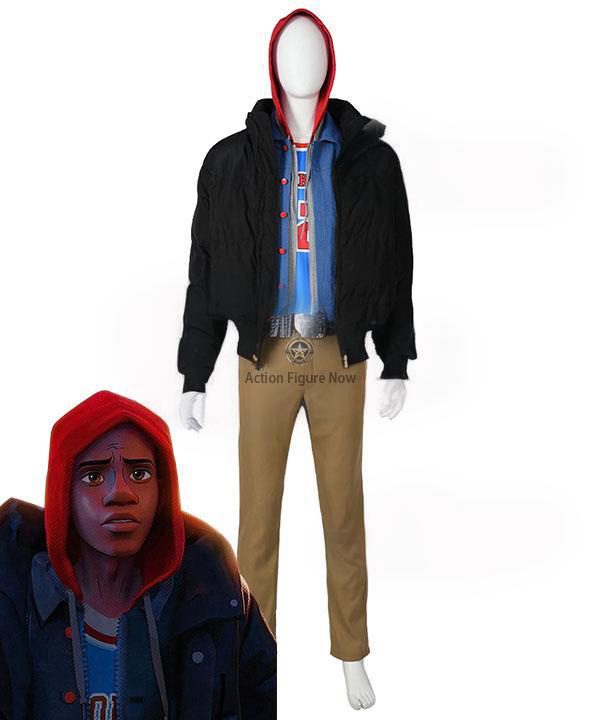 Miles Morales Spider-Verse Cosplay Suit - MARVEL SpiderMan Costume Miles Morales Spider-Verse Cosplay Suit - MARVEL SpiderMan Costume