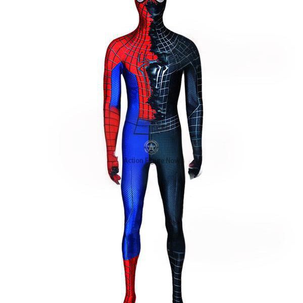 Spider-Man Venom Edition Cosplay Costume: Marvel Peter Benjamin Parker/Edward Eddie Design