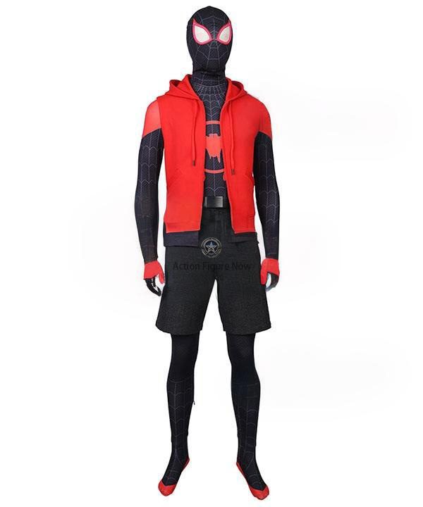 Miles Morales Spider-Man Costume - Marvel's Into the Spider-Verse Cosplay Outfit Miles Morales Spider-Man Costume - Marvel's Into the Spider-Verse Cosplay Outfit