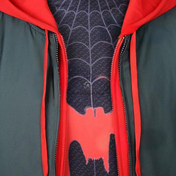 Miles Morales Spider-Man Costume - Marvel's Into the Spider-Verse Cosplay Outfit