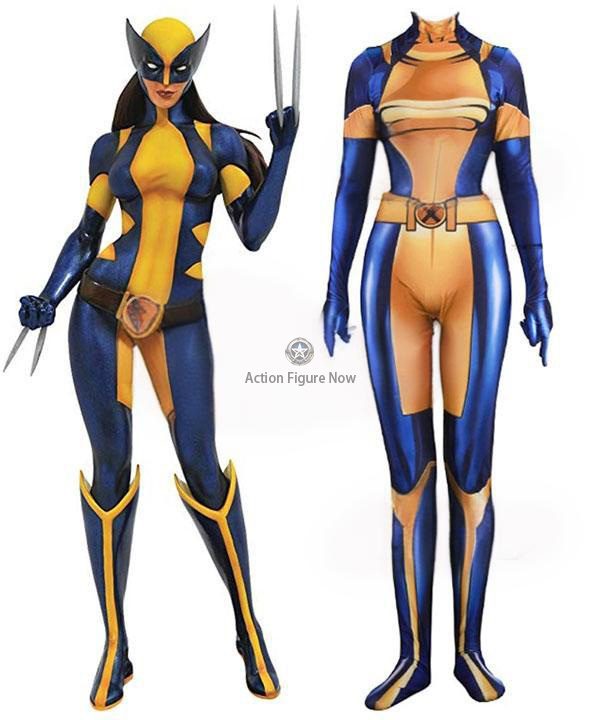X-23 Wolverine Costume - Marvel X-Men Cosplay Jumpsuit