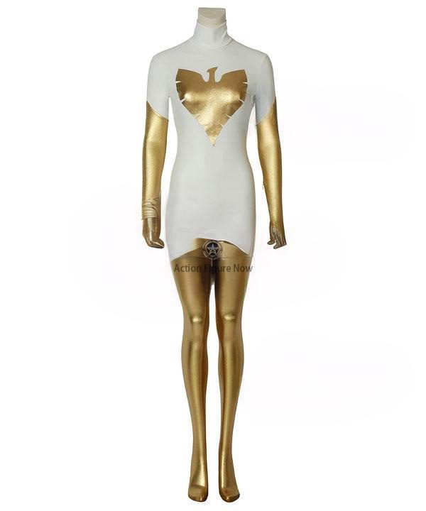 X-Men White Phoenix Jean Grey-Summers Cosplay Outfit - Marvel Licensed X-Men White Phoenix Jean Grey-Summers Cosplay Outfit - Marvel Licensed