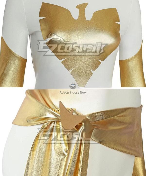 X-Men White Phoenix Jean Grey-Summers Cosplay Outfit - Marvel Licensed X-Men White Phoenix Jean Grey-Summers Cosplay Outfit - Marvel Licensed
