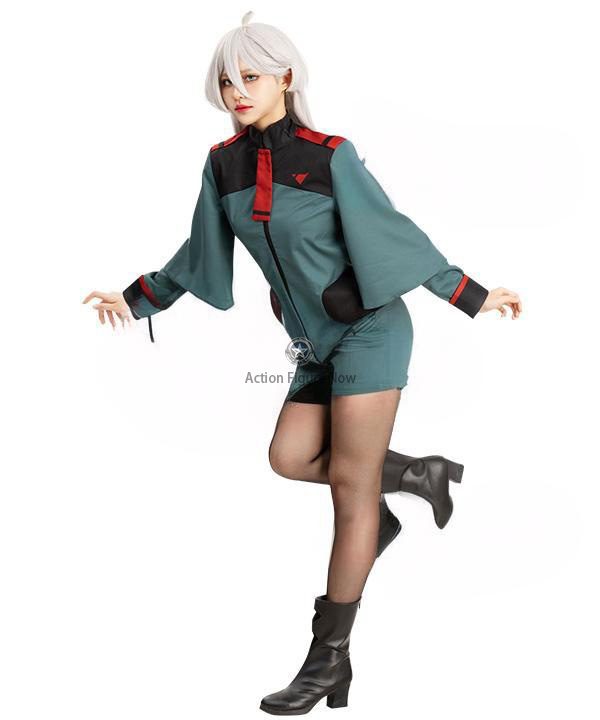 Miorine Rembran Cosplay Costume - Mobile Suit Gundam: The Witch from Mercury Animated Series Miorine Rembran Cosplay Costume - Mobile Suit Gundam: The Witch from Mercury Animated Series