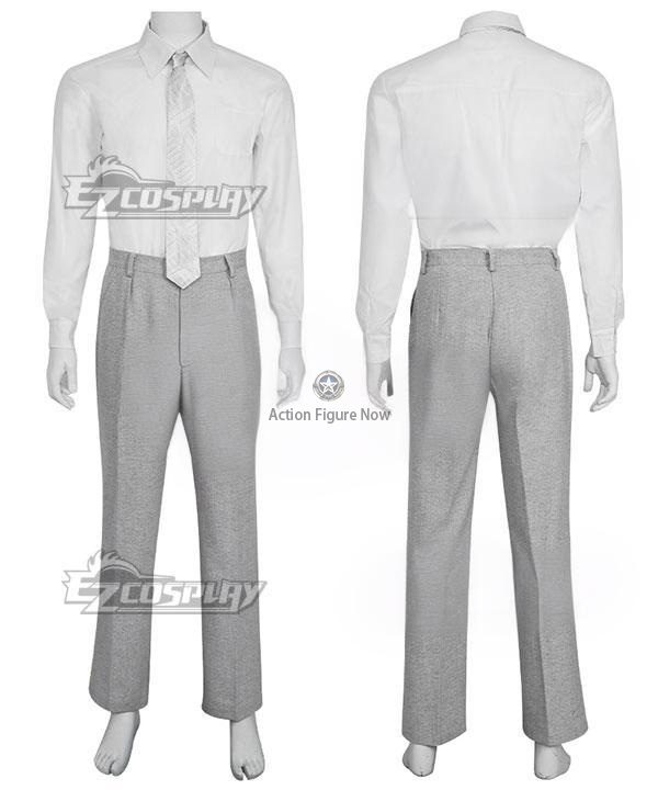 2022 Moon Knight TV Series - Marc Spector/Steven Grant White Cosplay Costume Suit