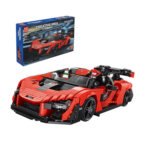 ActionFigureNow 10007 Senna GTR Hypercar Building Blocks Set - 1,182 Pieces