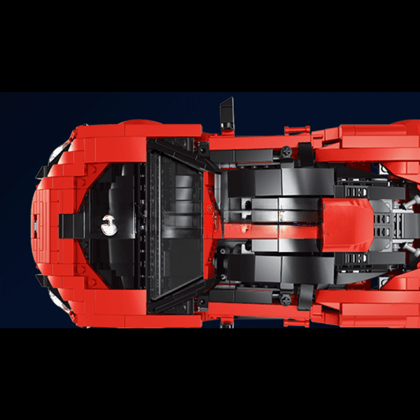 ActionFigureNow 10007 Senna GTR Hypercar Building Blocks Set - 1,182 Pieces