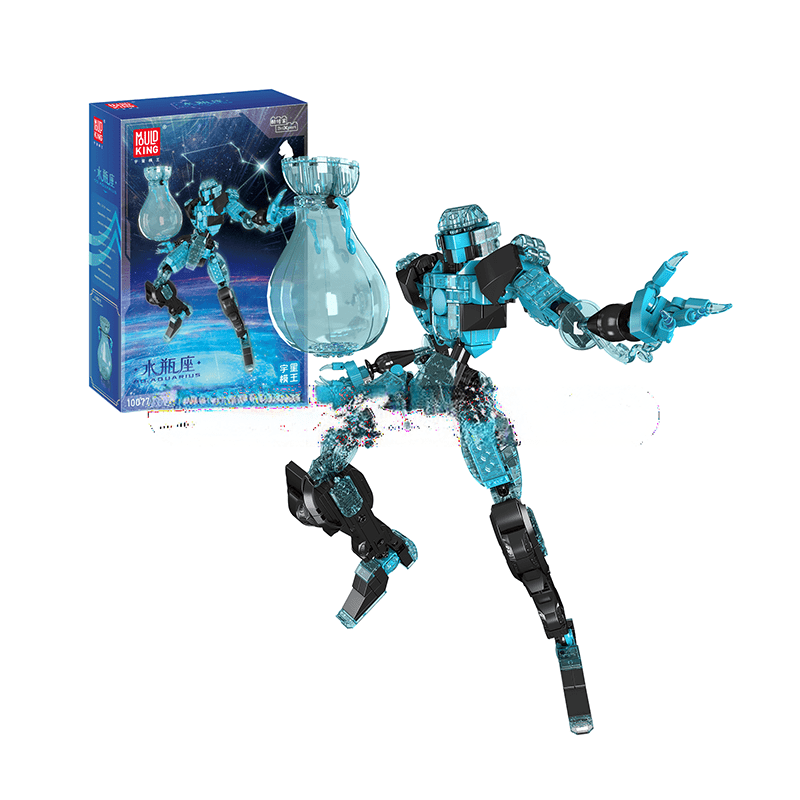 ActionFigureNow 10077 Aquarius- Zodiac Series Building Kit | 548 Pieces