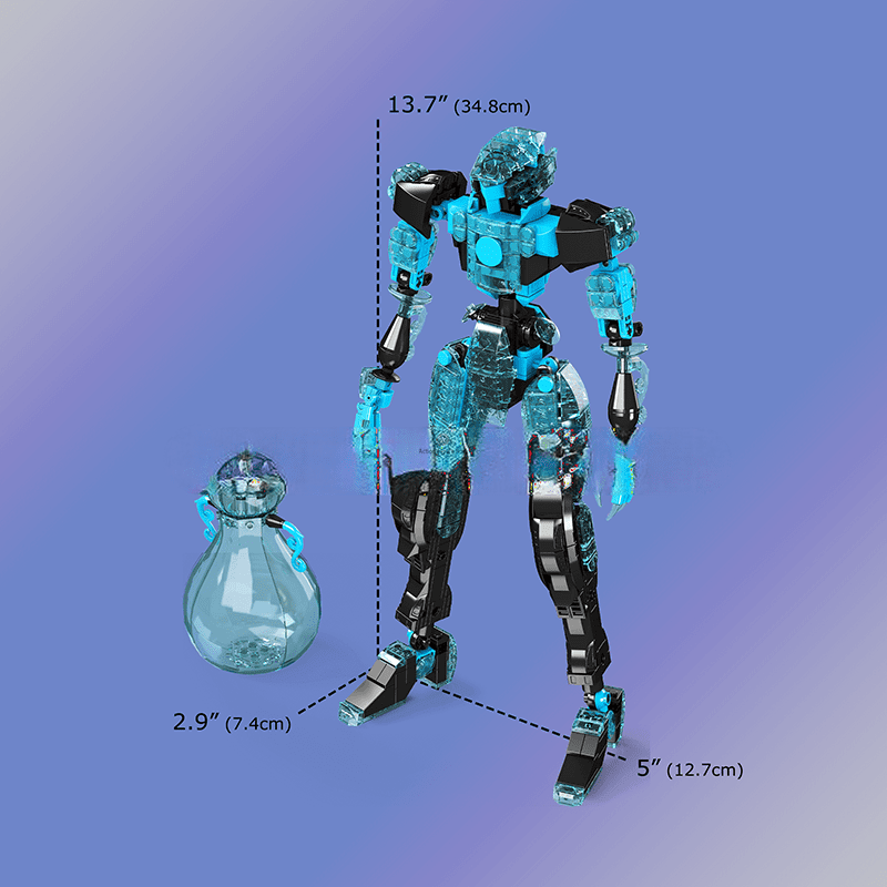 ActionFigureNow 10077 Aquarius- Zodiac Series Building Kit | 548 Pieces ActionFigureNow 10077 Aquarius- Zodiac Series Building Kit | 548 Pieces