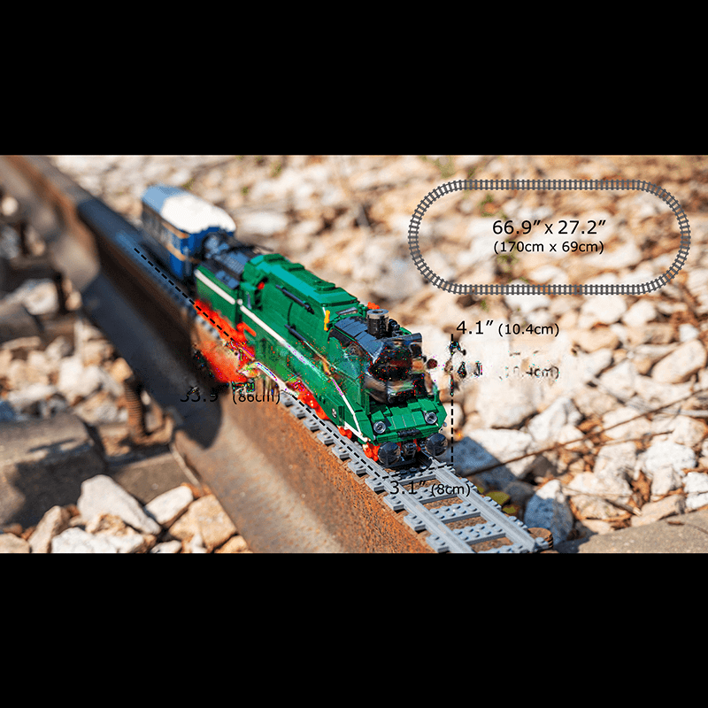 ActionFigureNow 12007 BR18 201-German Express Train RC Building Set | 2,348 Pieces ActionFigureNow 12007 BR18 201-German Express Train RC Building Set | 2,348 Pieces