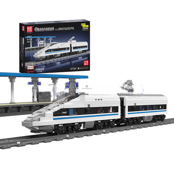 CRH380A High Speed Train 12021 Building Kit by ActionFigureNow | 1,211 Piece Set