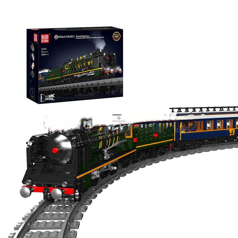 ActionFigureNow 12025 Building Set - 3,098 PCS Orient Express SNCF 231 Steam Locomotives | ActionFigureNow Trains Collection