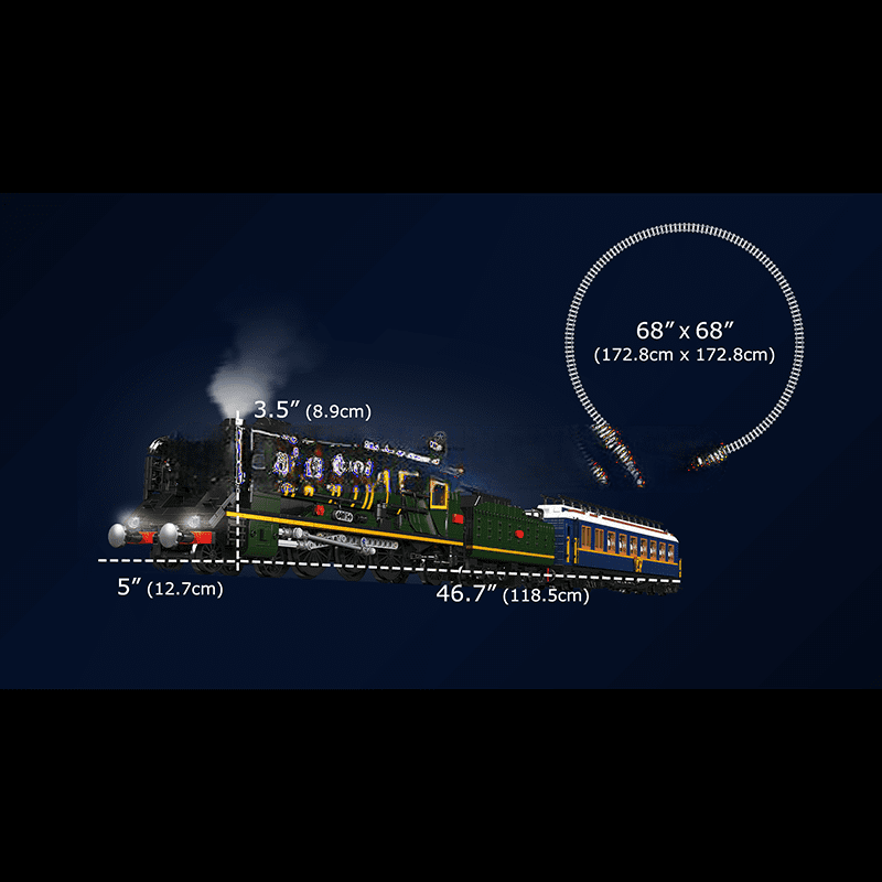 ActionFigureNow 12025 Building Set - 3,098 PCS Orient Express SNCF 231 Steam Locomotives | ActionFigureNow Trains Collection ActionFigureNow 12025 Building Set - 3,098 PCS Orient Express SNCF 231 Steam Locomotives | ActionFigureNow Trains Collection