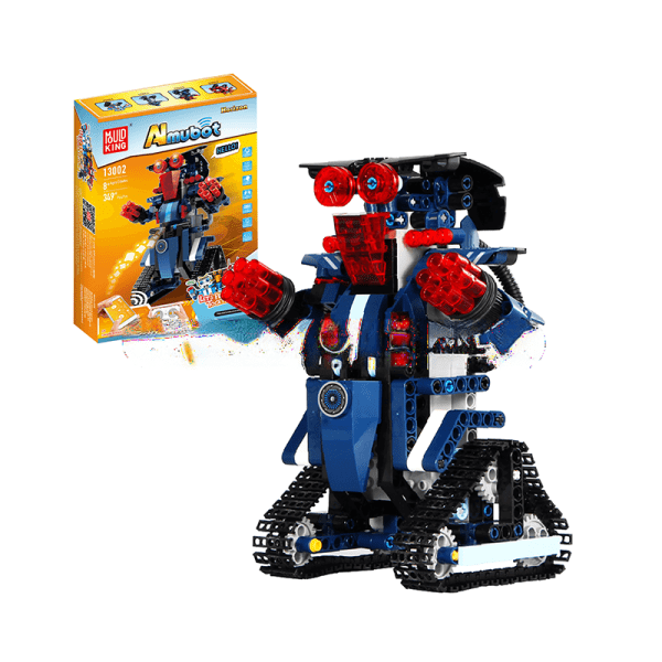 ActionFigureNow Robotic Building Toy Set with Remote Control & Programming Capabilities - AImubot Series