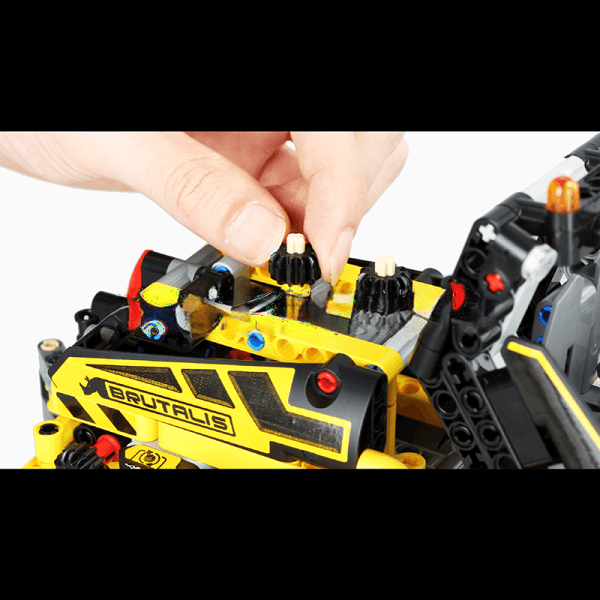 Remote Control Tracked Loader Construction Toy Kit ActionFigureNow 13034 | 873 Pieces
