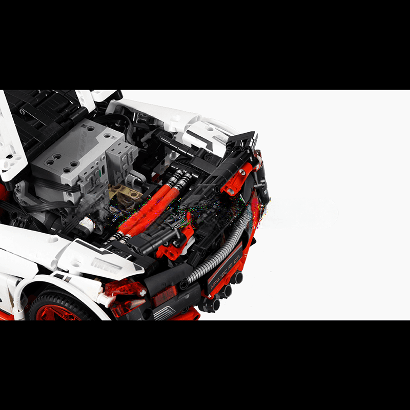 ActionFigureNow 13067 P1 GT Sports RC Car Building Kit - 1928 Pieces ActionFigureNow 13067 P1 GT Sports RC Car Building Kit - 1928 Pieces