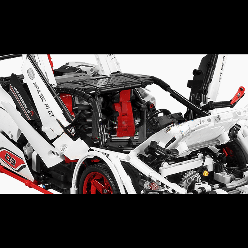 ActionFigureNow 13067 P1 GT Sports RC Car Building Kit - 1928 Pieces ActionFigureNow 13067 P1 GT Sports RC Car Building Kit - 1928 Pieces