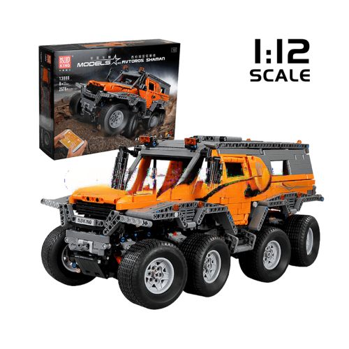 ActionFigureNow 13088 Avtoros Shaman 8x8 RC Truck Building Kit - 2578 Pieces