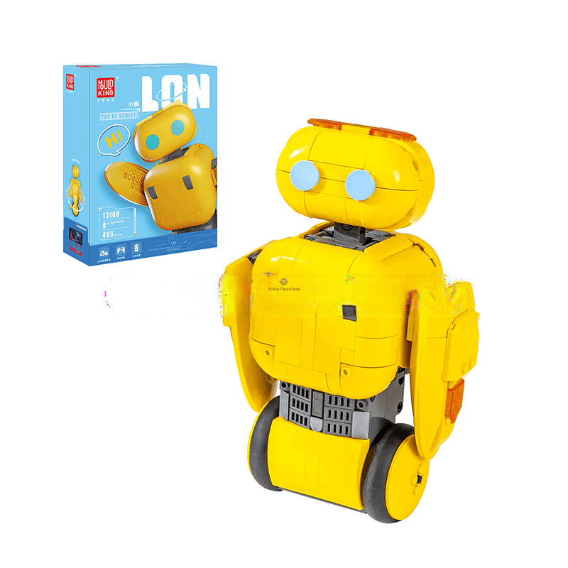 STEM Coding RC Robot Building Kit by ActionFigureNow 13100 | Self-Balancing Programmable | 496 Pieces Set