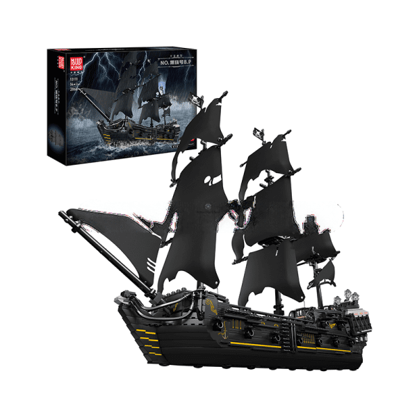 1,288 PCS ActionFigureNow Pirate Ship Building Kit 13083 | Gull Model Set