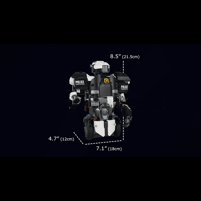 ActionFigureNow 13114 Programmable & Remote Control KAI Robot Building Kit ActionFigureNow 13114 Programmable & Remote Control KAI Robot Building Kit