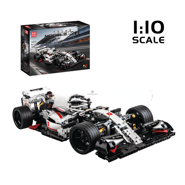F1 Formula Race Car Building Kit - ActionFigureNow 13117 | 1235 Pieces