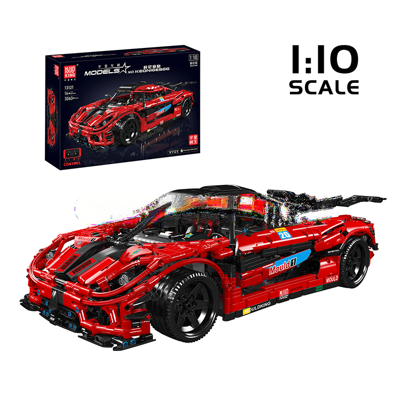 ActionFigureNow 13121 Regera Hypercar RC - 3,063 Piece Building Set for Car Enthusiasts ActionFigureNow 13121 Regera Hypercar RC - 3,063 Piece Building Set for Car Enthusiasts