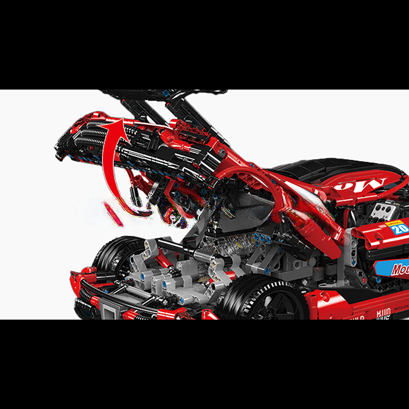 ActionFigureNow 13121 Regera Hypercar RC - 3,063 Piece Building Set for Car Enthusiasts ActionFigureNow 13121 Regera Hypercar RC - 3,063 Piece Building Set for Car Enthusiasts