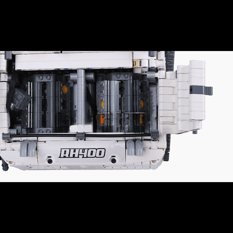 ActionFigureNow 13130 Remote Control Liebherr Terex RH400 Mining Excavator Building Set - 4,062 Pieces ActionFigureNow 13130 Remote Control Liebherr Terex RH400 Mining Excavator Building Set - 4,062 Pieces
