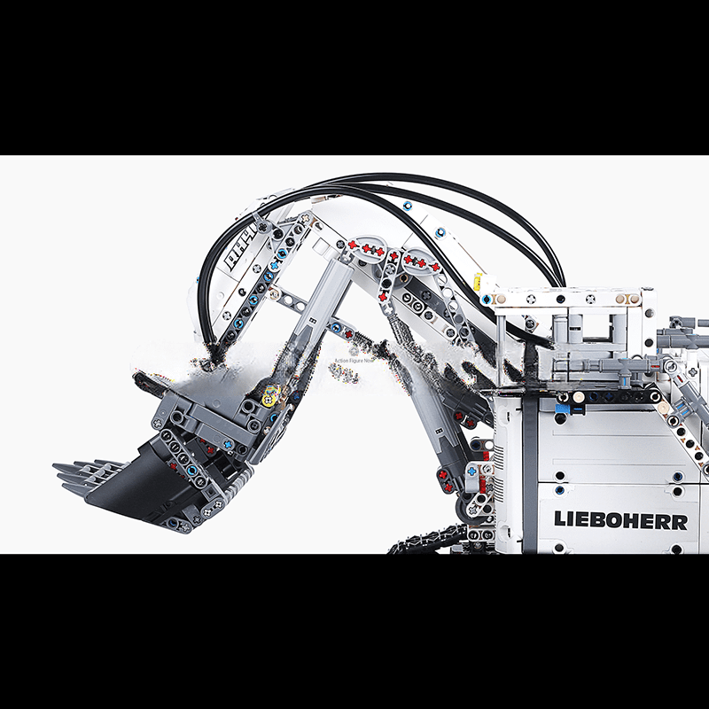 ActionFigureNow 13130 Remote Control Liebherr Terex RH400 Mining Excavator Building Set - 4,062 Pieces ActionFigureNow 13130 Remote Control Liebherr Terex RH400 Mining Excavator Building Set - 4,062 Pieces
