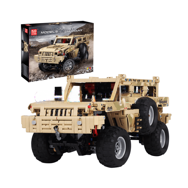 ActionFigureNow 13131 Paramount RC Off-Road Truck Construct Kit | 2,018 Pieces
