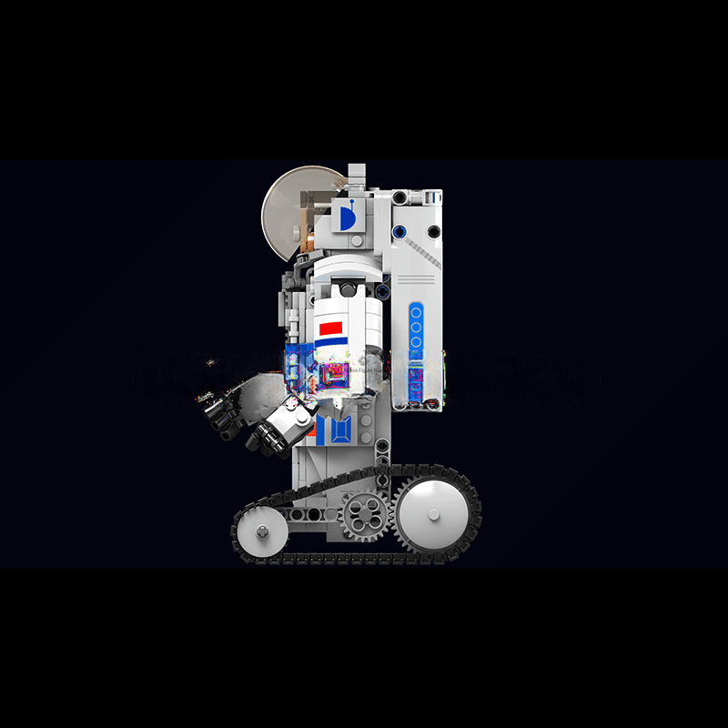 493-Piece Astronaut Robot Construction Kit by ActionFigureNow 13136 493-Piece Astronaut Robot Construction Kit by ActionFigureNow 13136