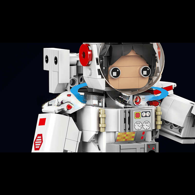 493-Piece Astronaut Robot Construction Kit by ActionFigureNow 13136 493-Piece Astronaut Robot Construction Kit by ActionFigureNow 13136