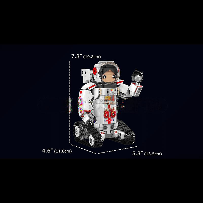 493-Piece Astronaut Robot Construction Kit by ActionFigureNow 13136 493-Piece Astronaut Robot Construction Kit by ActionFigureNow 13136