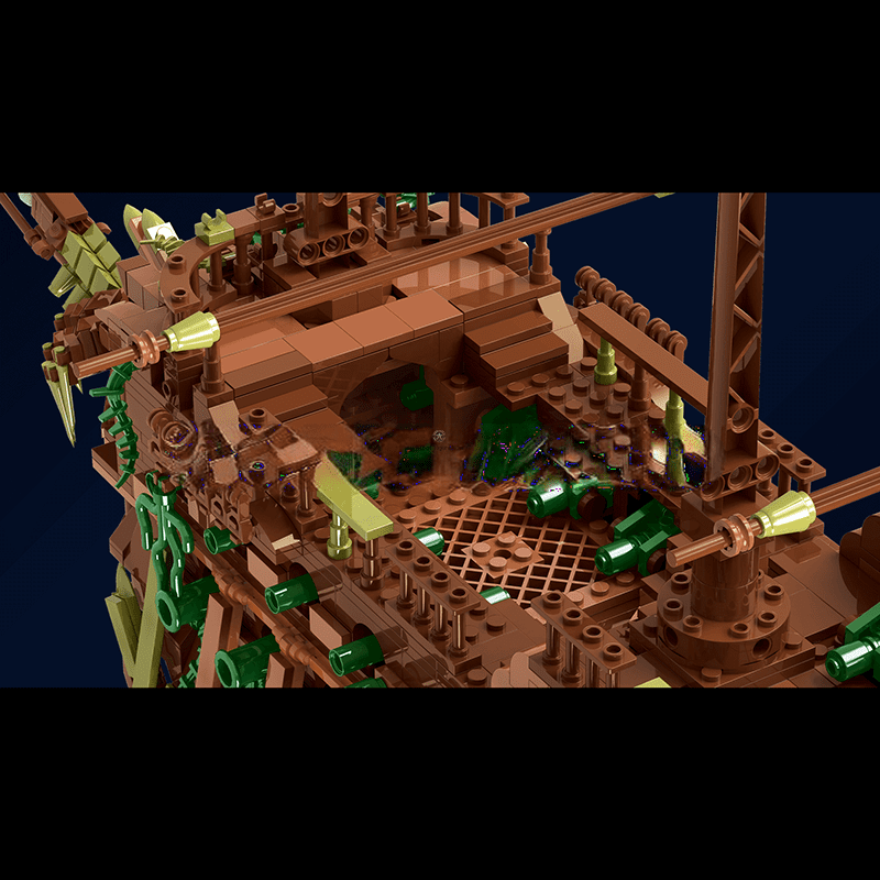3,653 PCS ActionFigureNow 13138 Model Kit | Building The Flying Dutchman Sailing Ship 3,653 PCS ActionFigureNow 13138 Model Kit | Building The Flying Dutchman Sailing Ship