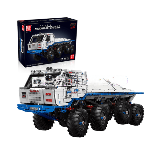 Off-Road RC Truck Building Kit by ActionFigureNow - TA-TRAL 8WD Model Set with 3,647 Pieces